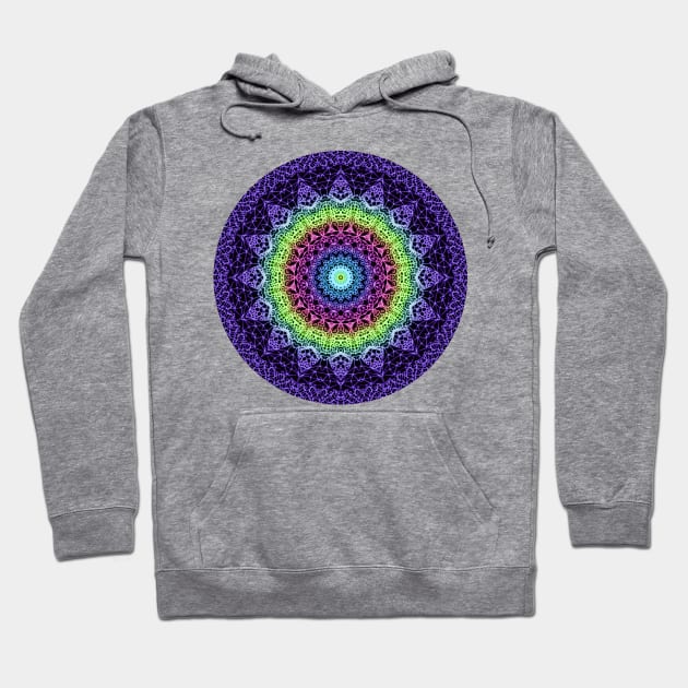 Mandala Mehndi Style Hoodie by MedusArt